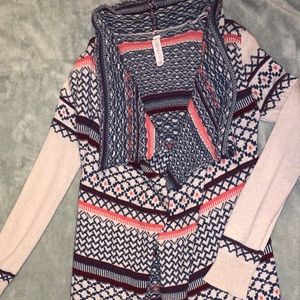 High low cardigan
